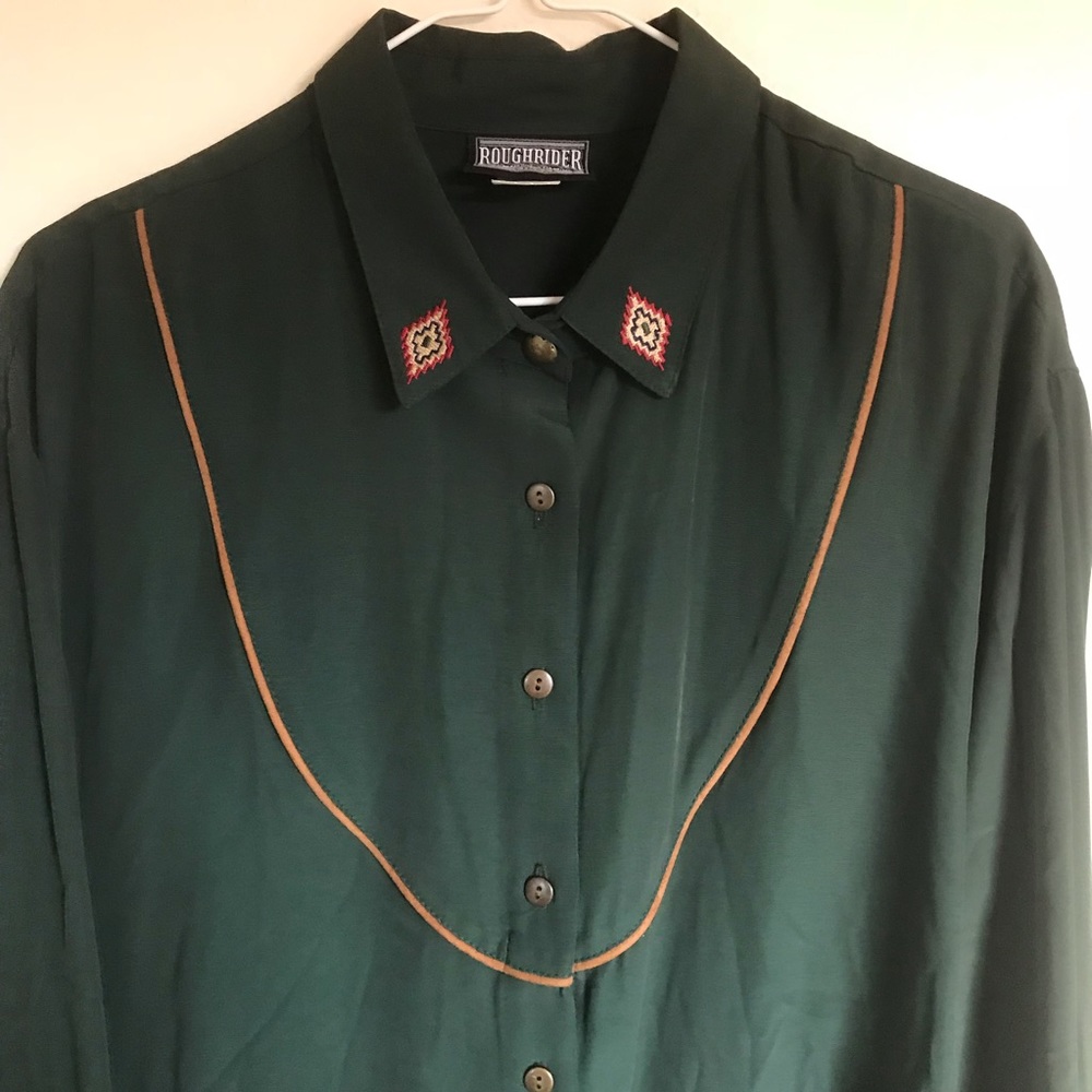 🐴 Rough Rider Vintage Western Shirt 🐴